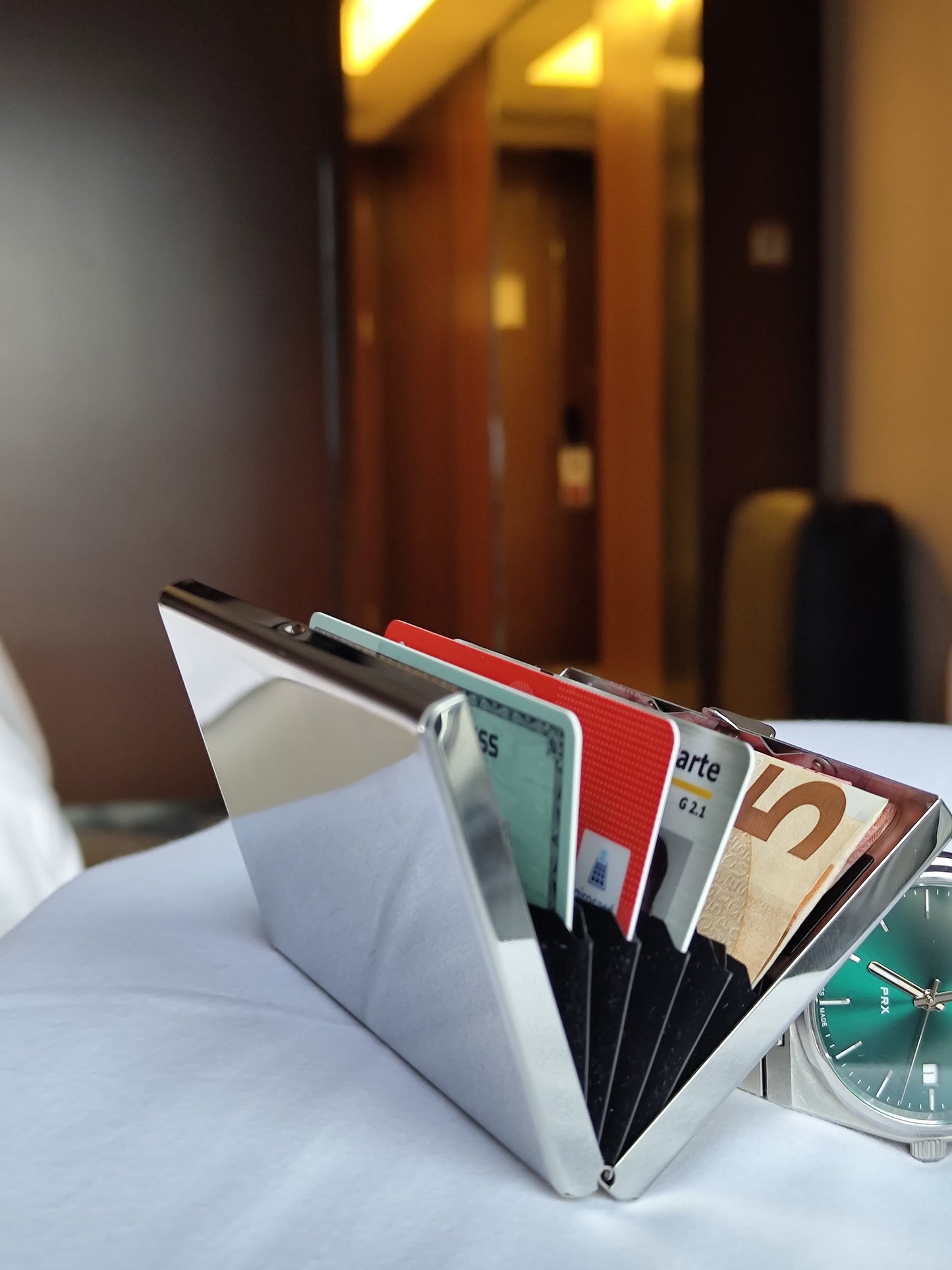 Edelstahl Wallet